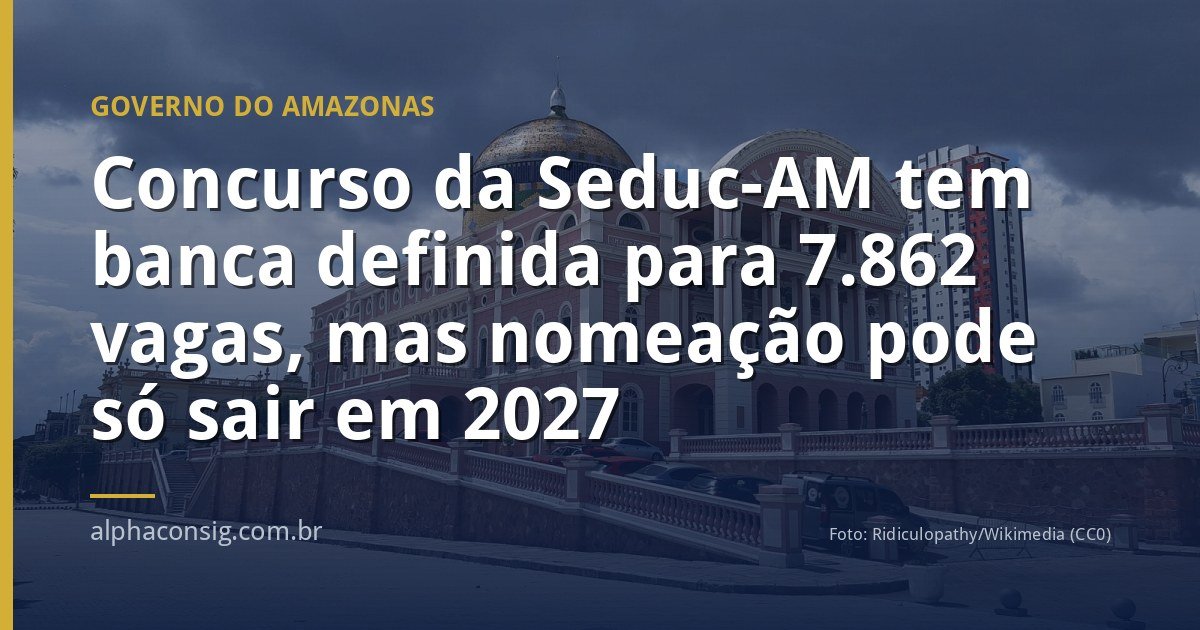 Professor em sala de aula da rede estadual do Amazonas, ilustrando o concurso da Seduc-AM