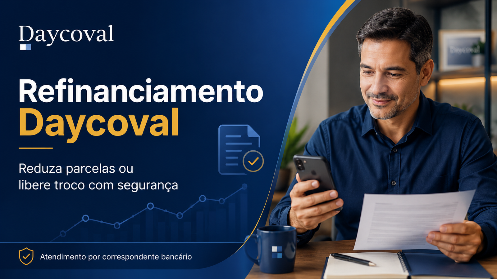 Refinanciamento Daycoval: como reduzir parcela, liberar troco ou fazer portabilidade do consignado